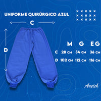 Thumbnail for Uniforme Quirúrgico Azul - ADIS