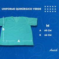 Thumbnail for Uniforme Quirúrgico Verde - ADIS