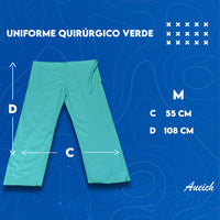 Thumbnail for Uniforme Quirúrgico Verde - ADIS